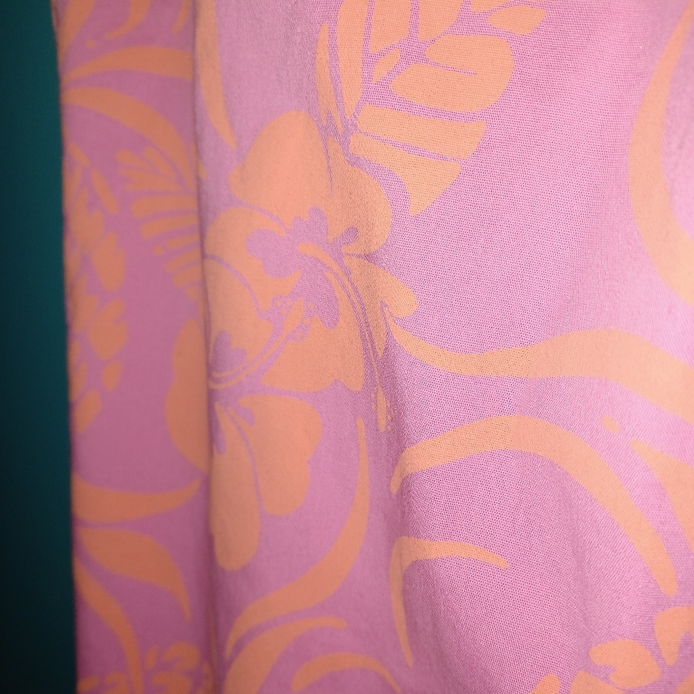 Lilly Pulitzer cotton Capri pants pink/orange pineapple - Picture 6 of 7